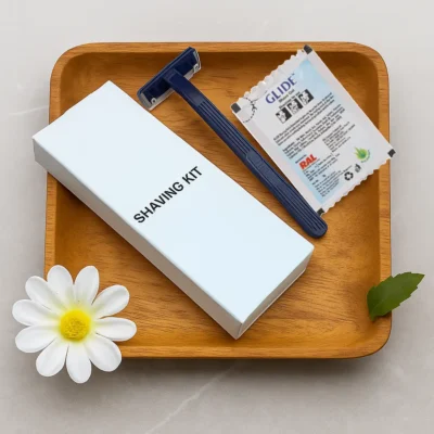 Shaving Kit with Daisies and Marble Shaving Kit for men