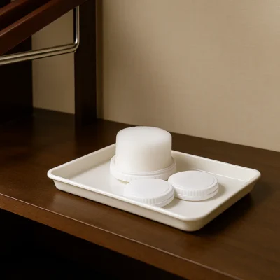 Hotel Wardrobe Details in Soft Light (1) (1) Hotel Amenities Shoe Shine Box