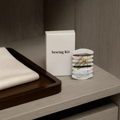 Sewing Kit in Neat Storage Hotel Sewing Kit