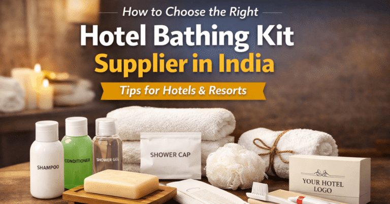 Hotel bathing kit supplier